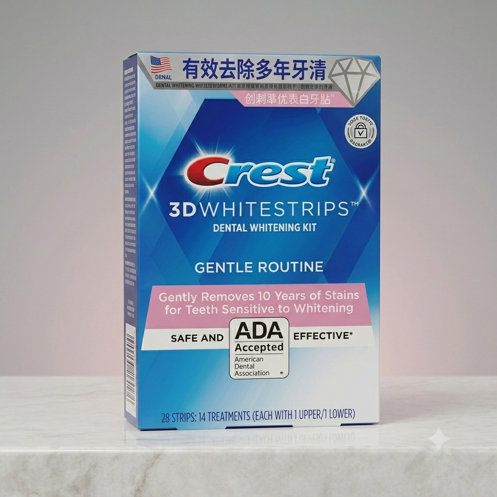 Crest White Strips Gental Routine (14 treatments)