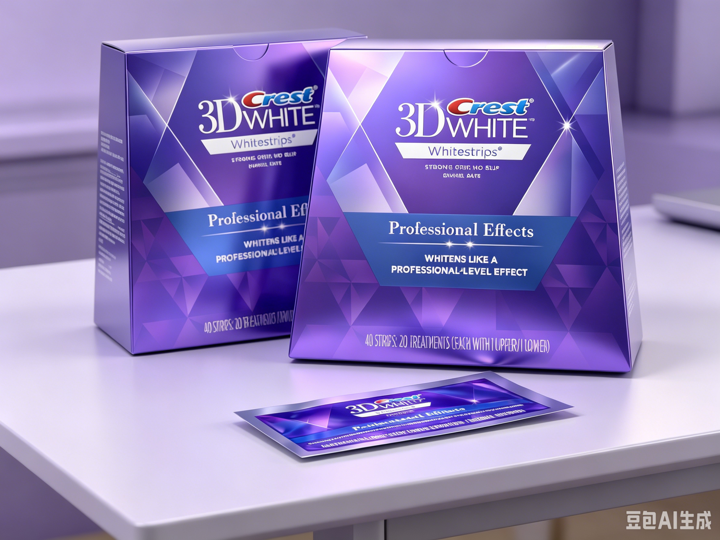 Crest professional 3D whitening strips (20 treatments - Eco packaging)