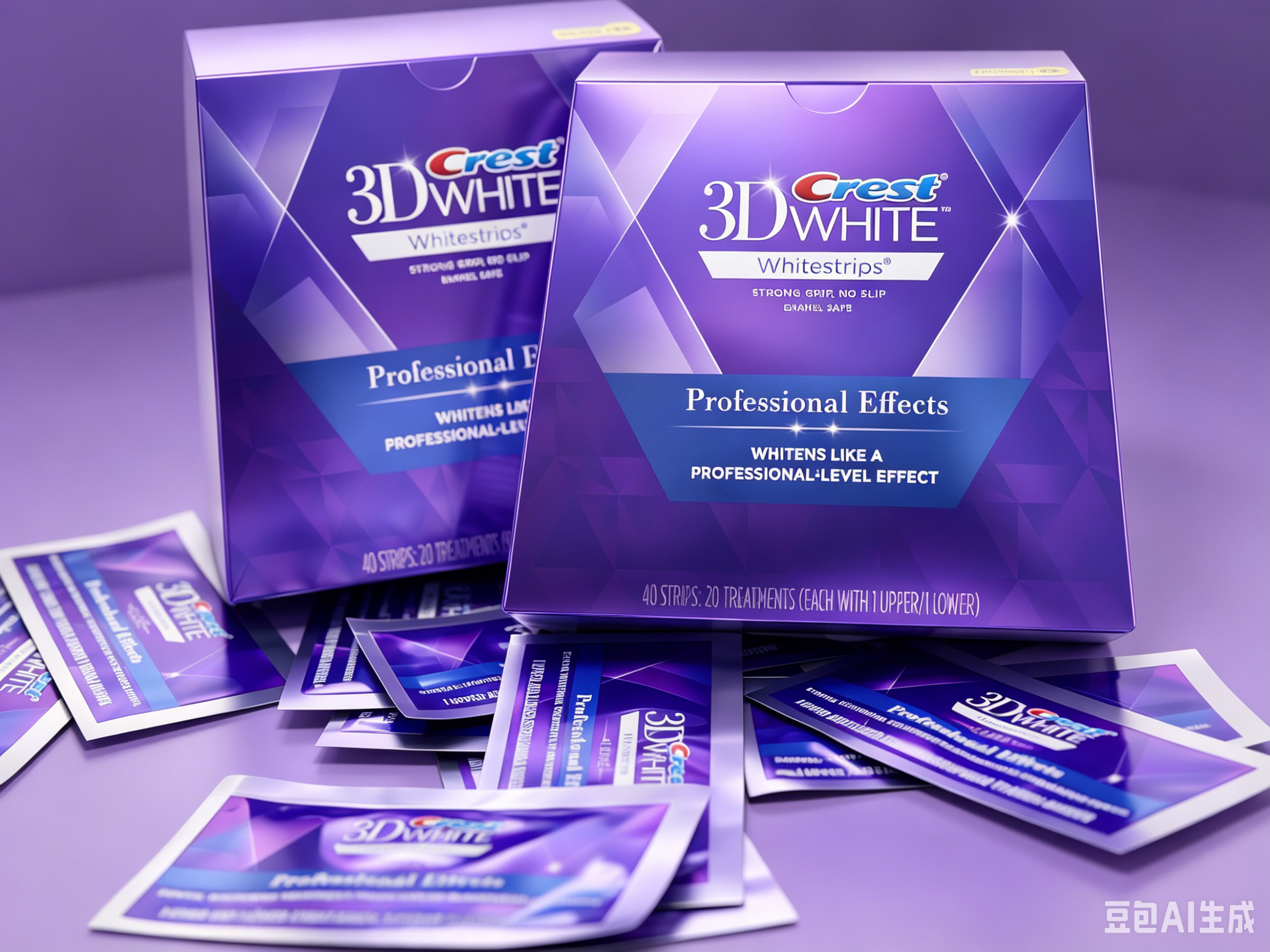 Crest professional 3D whitening strips (20 treatments - Eco packaging)